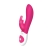 The Rabbit Company Come Hither Dual Vibrator Hot Pink