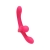 Together Vibes Double Tap Double-Ended Vibrating Strapless Strap-On Dildo Pink