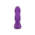 Together Vibes Blended Pleasure Remote Controlled Triple-Pronged Vibrator Purple