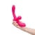 Together Vibes Double Tap Double-Ended Vibrating Strapless Strap-On Dildo Pink