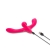 Together Vibes Double Tap Double-Ended Vibrating Strapless Strap-On Dildo Pink