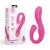 Together Vibes Harmony Vibe Double-Ended Curved Vibrating Dildo