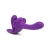 Together Vibes Lock-In Dual-Ended Vibrating Strap-On Dildo & Harness Set Purple