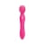Together Vibes Tri-Delight Dual-Ended Triple Stim Wand & Rabbit Vibrator Pink