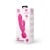 Together Vibes Tri-Delight Dual-Ended Triple Stim Wand & Rabbit Vibrator Pink