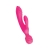 Together Vibes Tri-Delight Dual-Ended Triple Stim Wand & Rabbit Vibrator Pink