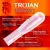 Trojan Ecstasy Ultra Ribbed 10 Count Lubricated Latex Condoms