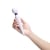 usb rechargeable mini wand massager - white