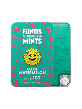 Flintts Mints Cool Watermelon - F Strength 100 for Dry Mouth