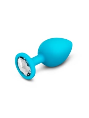 3" Silicone Crystal Butt Plug