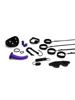 10 Piece Strap-On Bondage Set