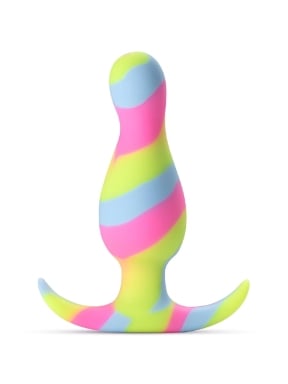 Avant Kaleido Lime Puria Platinum-Cured Silicone 3 Inch Anal Plug