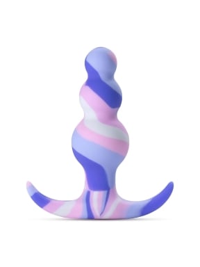 Avant Twilight Blue Puria Platinum-Cured Silicone 3 Inch Anal Plug