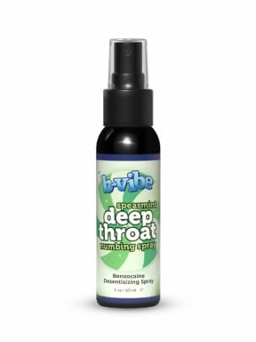 b-Vibe Spearmint Deep Throat Numbing Spray 2 Oz / 60 mL