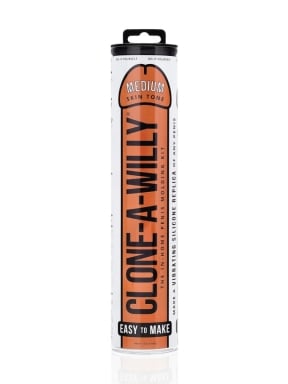 Clone-A-Willy Silicone DIY Homemade Vibrating Dildo Penis Molding Kit - Medium Skin Tone