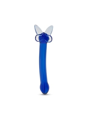 7.75 Inch G-Flight Butterfly Glass Dildo