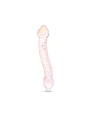 7.75 Inch Prism Dual-Ended Penetrator Glass Dildo
