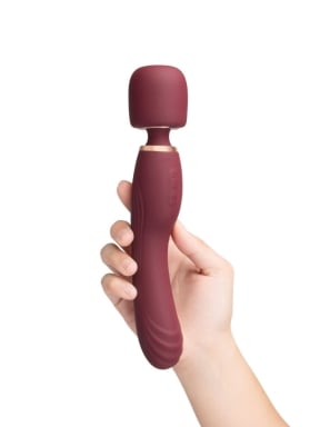 Le Wand Flat Top Fusion G Double-Ended Petite Wand Vibrator