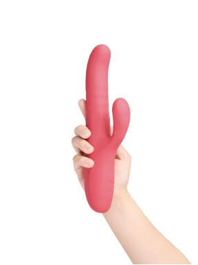 Le Wand Thrust Rechargeable Thrusting Rabbit Vibrator