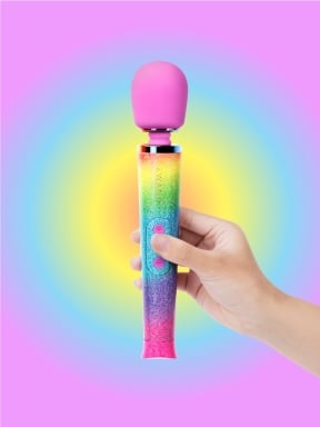 Le Wand Rainbow Ombre Petite Massager