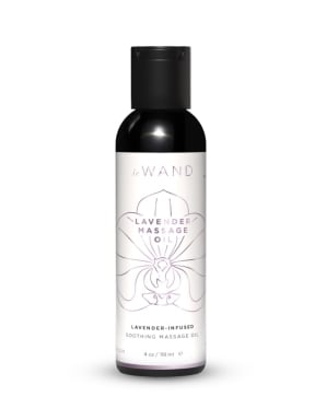 Le Wand Lavender Massage Oil 4 Oz / 118 mL