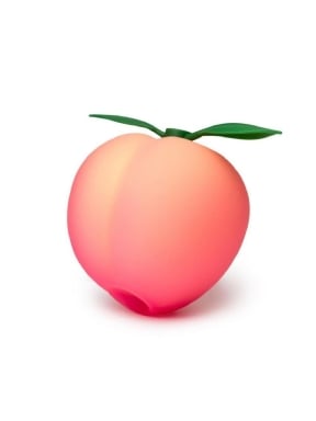 ROMP Pink Peach Rechargeable Silicone Clitoral Stimulation Vibrator