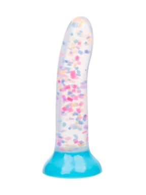 6 Inch Glow Stick Party Silicone Glow-In-The-Dark Dildo with Suction Cup