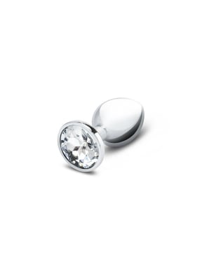 small metal jewel butt plug