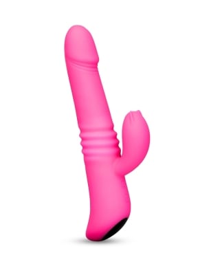 Thrust & Rotate Warming Sensation Rabbit Vibrator