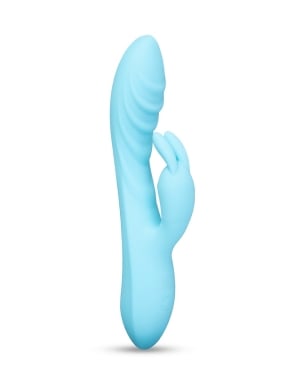 The Rabbit Company Blue Bliss Silicone Rabbit Vibrator