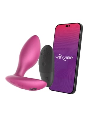 We-Vibe Ditto+ App Compatible Vibrating Rechargeable Silicone Butt Plug with Remote Control