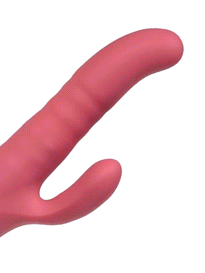 Le Wand Thrust Rechargeable Thrusting Rabbit Vibrator