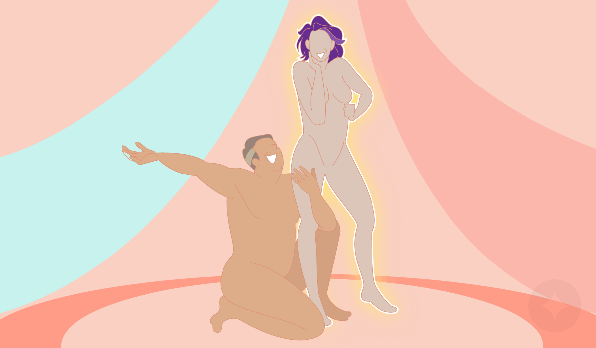 Easing menopause symptoms: Staying sexually active makes your skin glow.