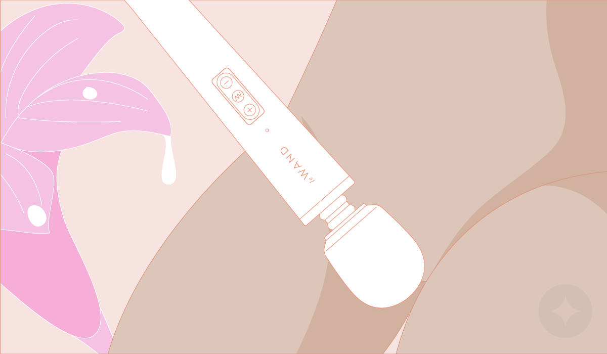 Easy menopause symptoms: Le Wand Massager helps stimulating the genitals, increase arousal and reduce vaginal dryness.