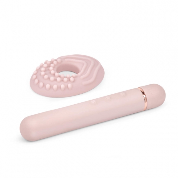 Le Wand Chrome Baton Mini Vibrator Rose Gold
