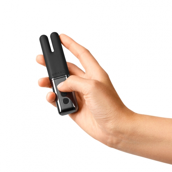 Le Wand Chrome Deux Mini Vibrator Black