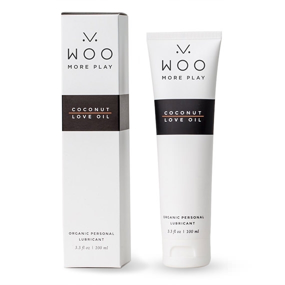 Woo More Play Coconut Love Oil Natural Lubricant