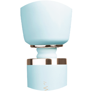 Le Wand Powerful Plug-In Vibrating Massager features a flexible neck and a long handle for smooth maneuvering