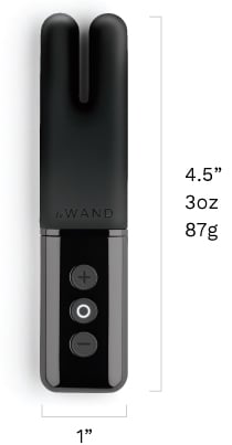 Le Wand Chrome Deux Mini Rabbit Vibrator