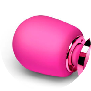 The head of the Le Wand Mangled in various positions to maneuver smoothly and target harder-to-reach places.assager is made from 100% body-safe silicone