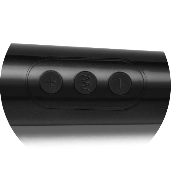 Turn on and glide through the settings of the Le Wand Petite Massager with one-touch, easy to use controls