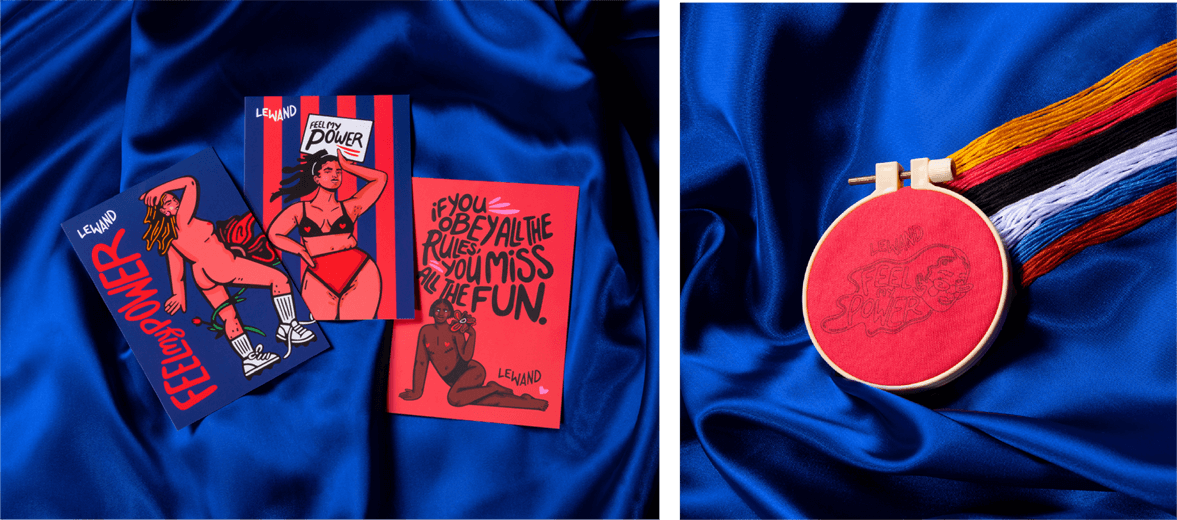 Le Wand Feel My Power 2022 Special Edition Rechargeable Vibrating Massager Kelly Marcelle Malka