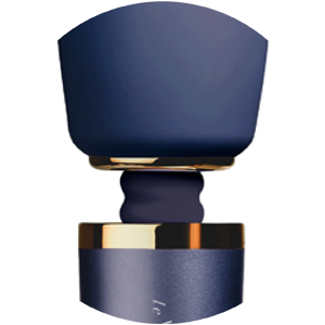 Le Wand Petite Massager features a flexible neck and a lengthy handle for smooth maneuvering