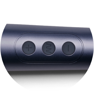 Turn on and glide through the settings of the Le Wand Petite Massager with one-touch, easy to use controls