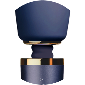 Le Wand Petite Massager features a flexible neck and a lengthy handle for smooth maneuvering