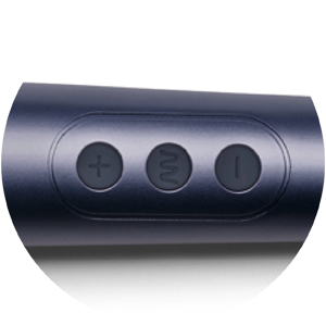 Turn on and glide through the settings of the Le Wand Petite Massager with one-touch, easy to use controls
