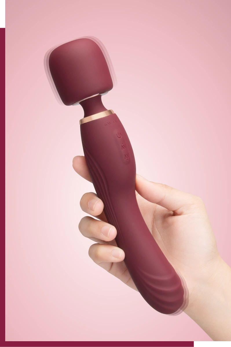 Le Wand Flat Top Fusion G Double-Ended Petite Wand Vibrator