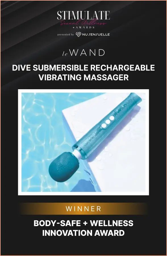 Le Wand dive submersible rechargeable vibrating massager