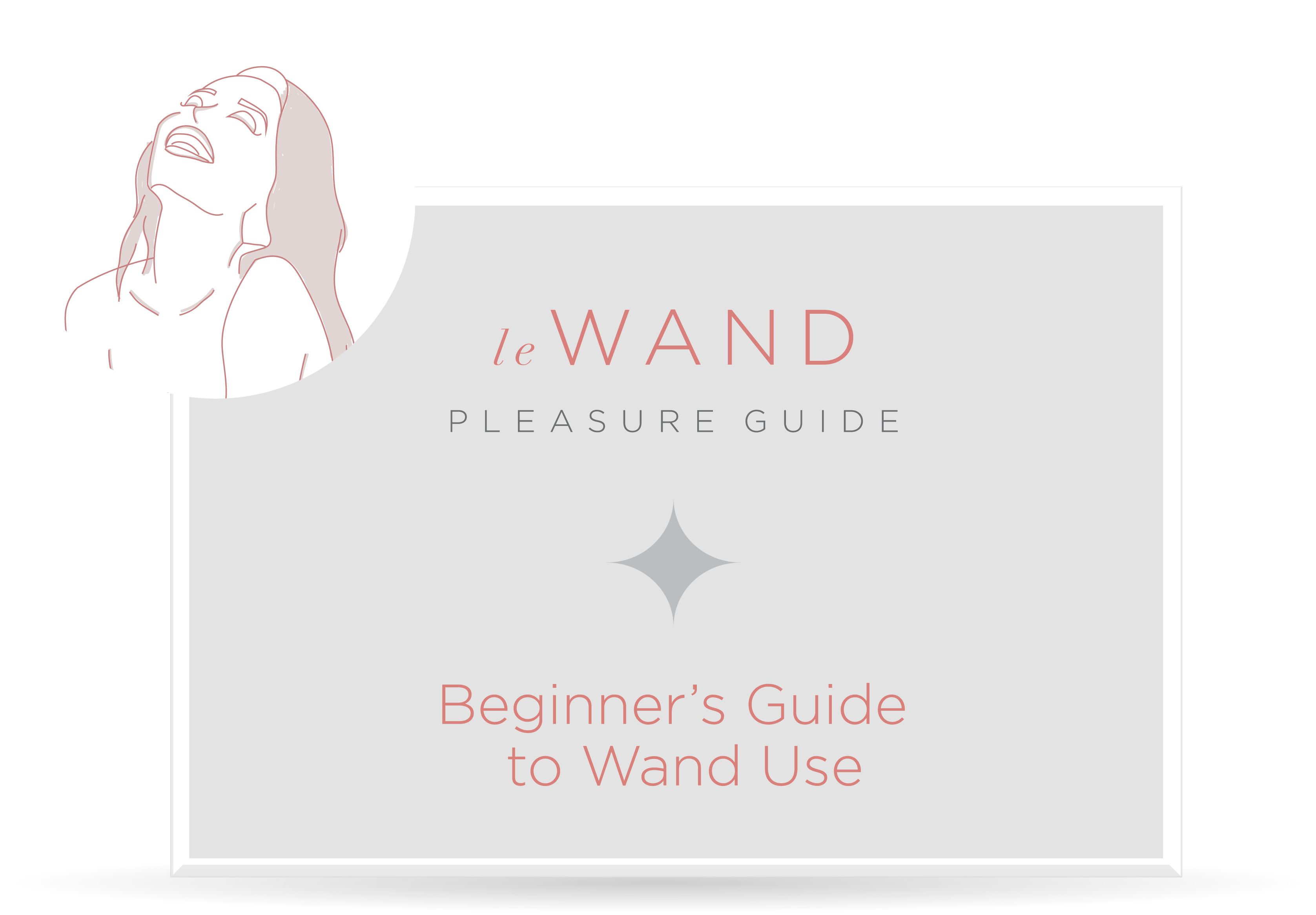 Every purchase of the Le Wand Die Cast Plug-In Vibrating Massager includes a Beginner's Guide to Wand Use