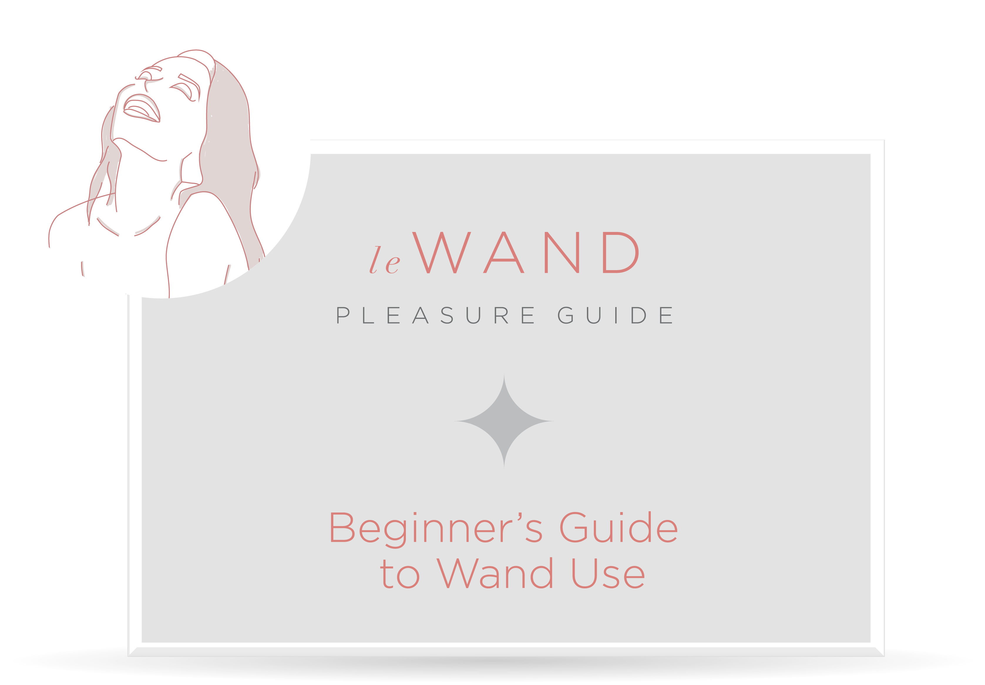 Every purchase of the Le Wand Die Cast Plug-In Vibrating Massager includes a Beginner's Guide to Wand Use